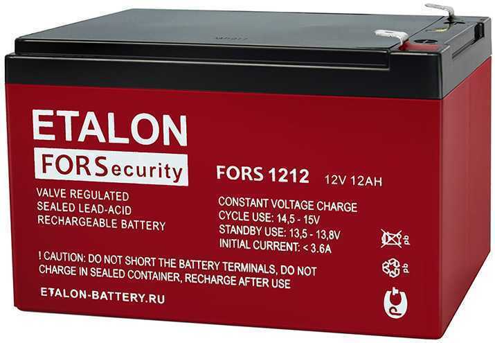 Etalon FORS 1212 Аккумуляторы фото, изображение