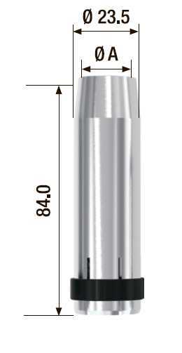 Fubag Газовое сопло D= 19.0 мм FB 360 (5 шт.) FB360.N.19.0 MAG фото, изображение