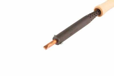 Паяльник электрический ЭПСН-03-100/220, деревянная ручка, Россия Сибртех Паяльники электрические фото, изображение