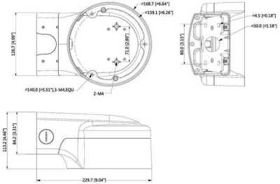 Dahua DH-PFB211W Кронштейны фото, изображение