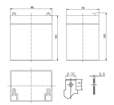 Delta DTM 1205 Аккумуляторы фото, изображение